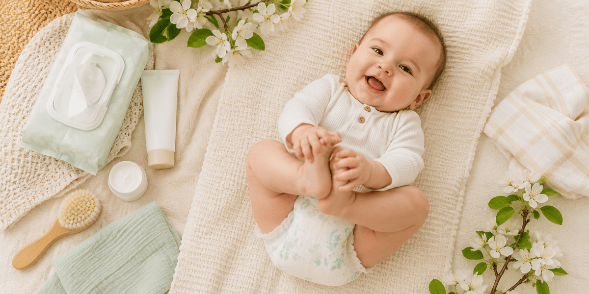 Baby's first spring: keeping nappy rash away as it warms up - The Nappy Shop