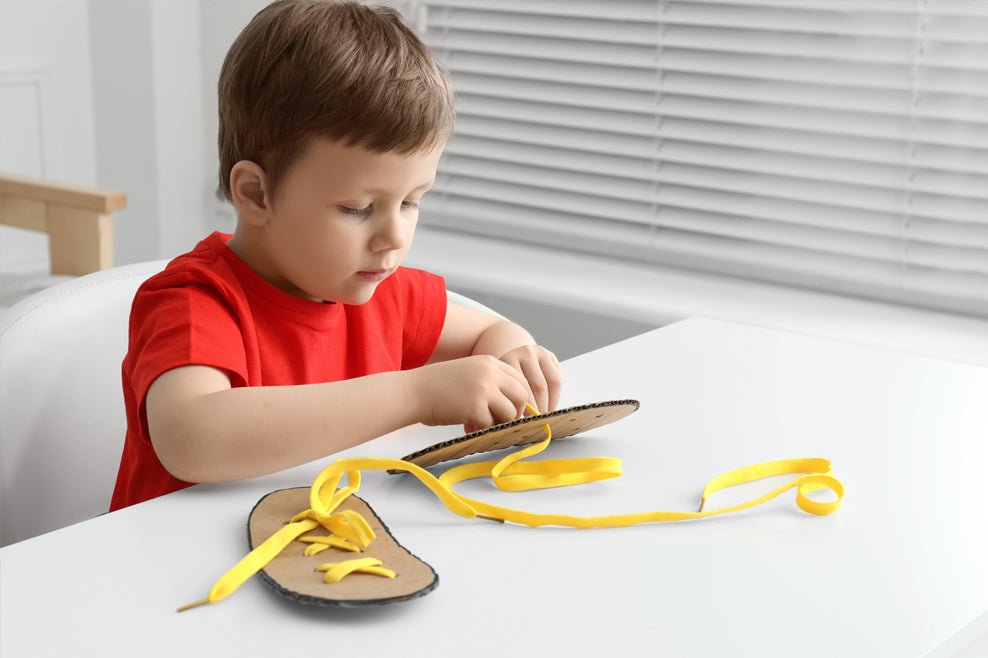 The Fine Art of Tying Shoelaces - The Nappy Shop