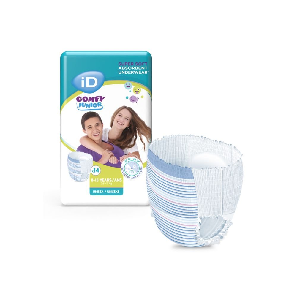 iD Nappies & Nappy Pants – Comfy Junior 8–15 Years | Bulk Australia