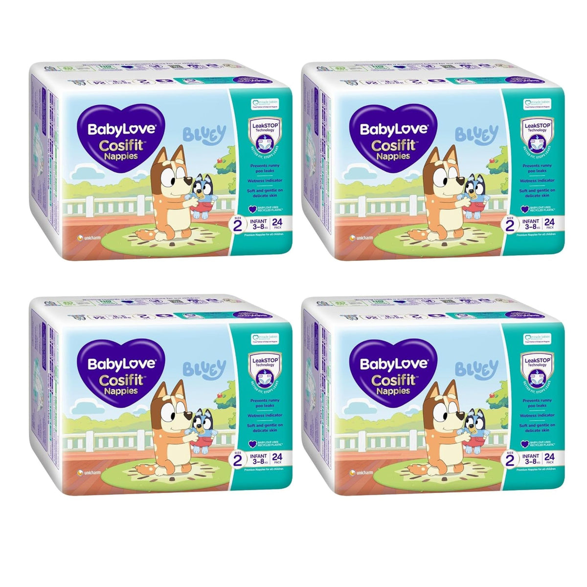 BabyLove Cosifit Size 2 Infant nappies 3–8kg - The Nappy Shop