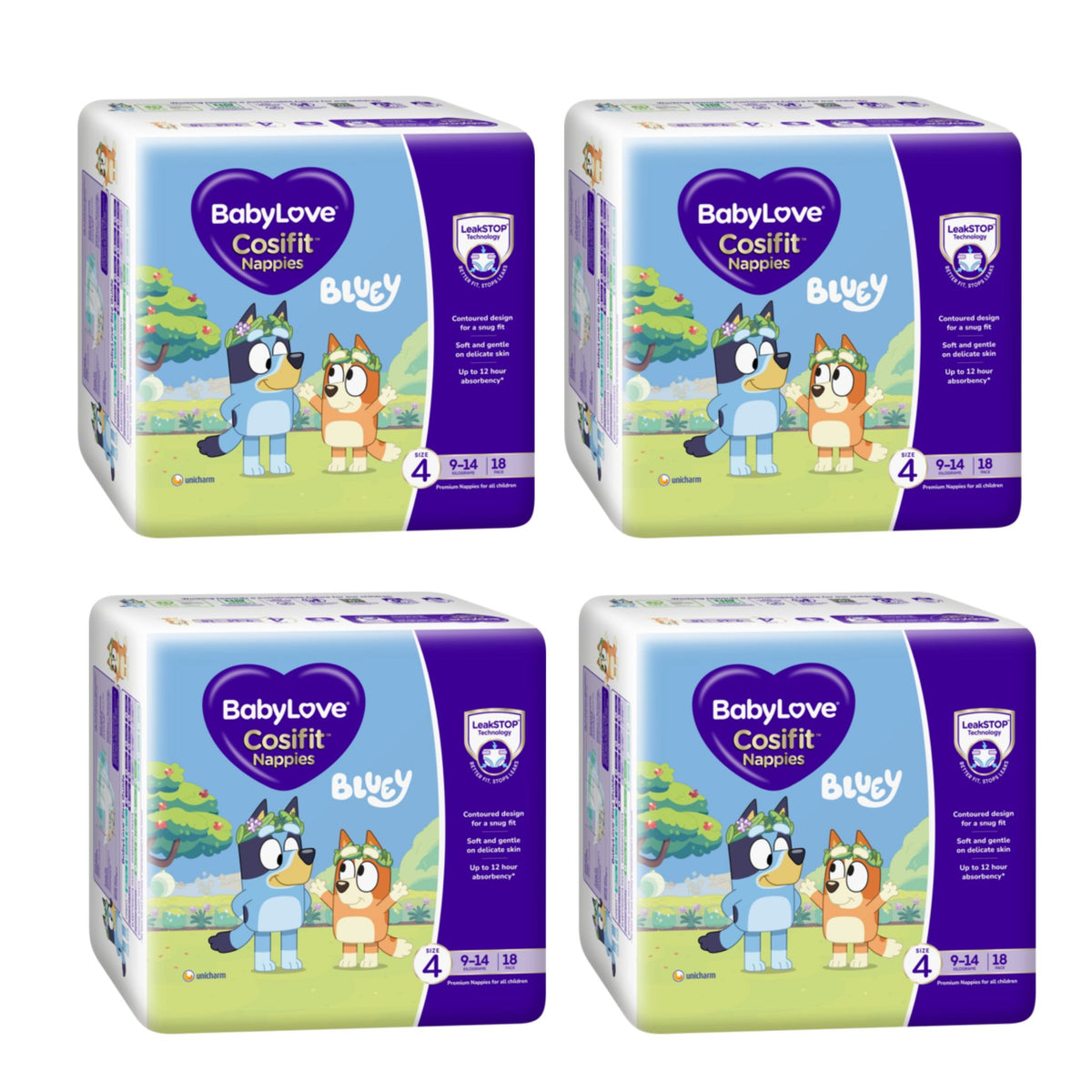 BabyLove Cosifit Size 4 Toddler nappies 9–14kg - The Nappy Shop
