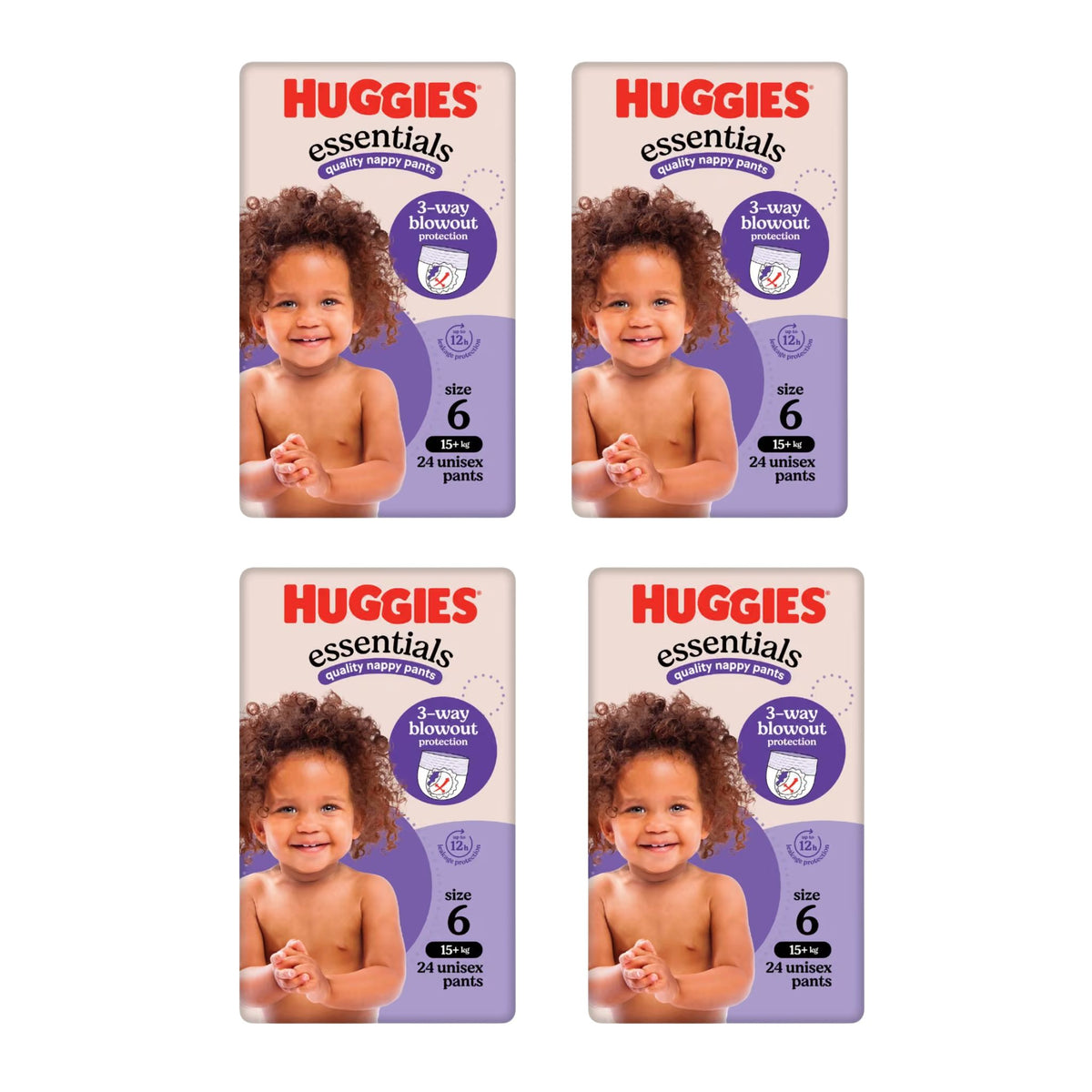 Huggies Nappy Pants Essentials Size 5 – Bulk 4x26 (Copy) - The Nappy Shop