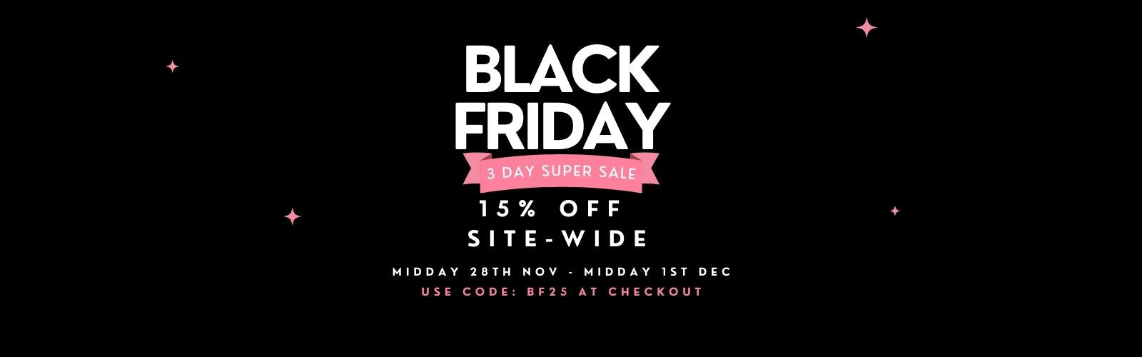 Black Friday Super Sale! 3 Days Only.