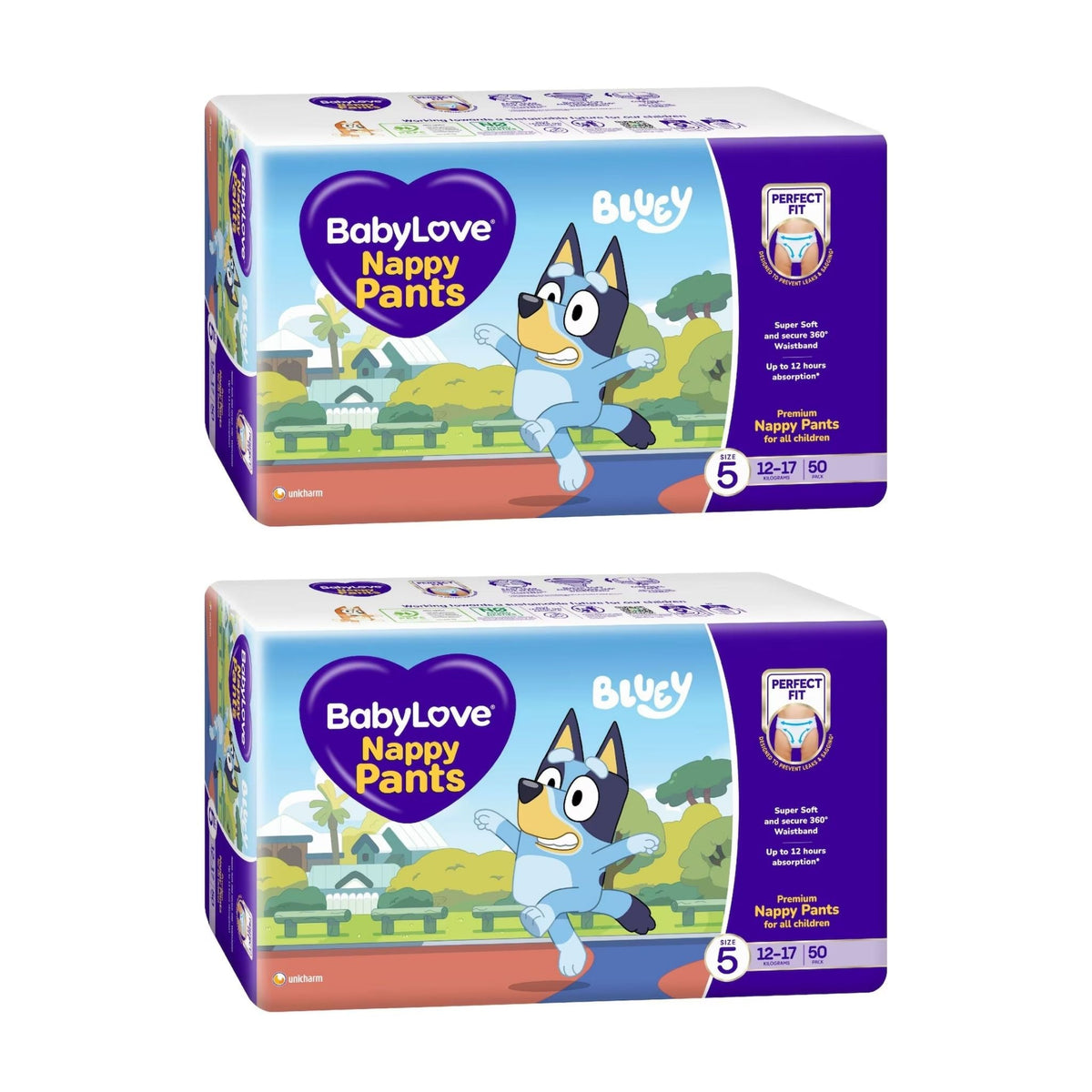 BabyLove Nappy Pants Size 5 Walker - Bulk 2x50 - The Nappy Shop