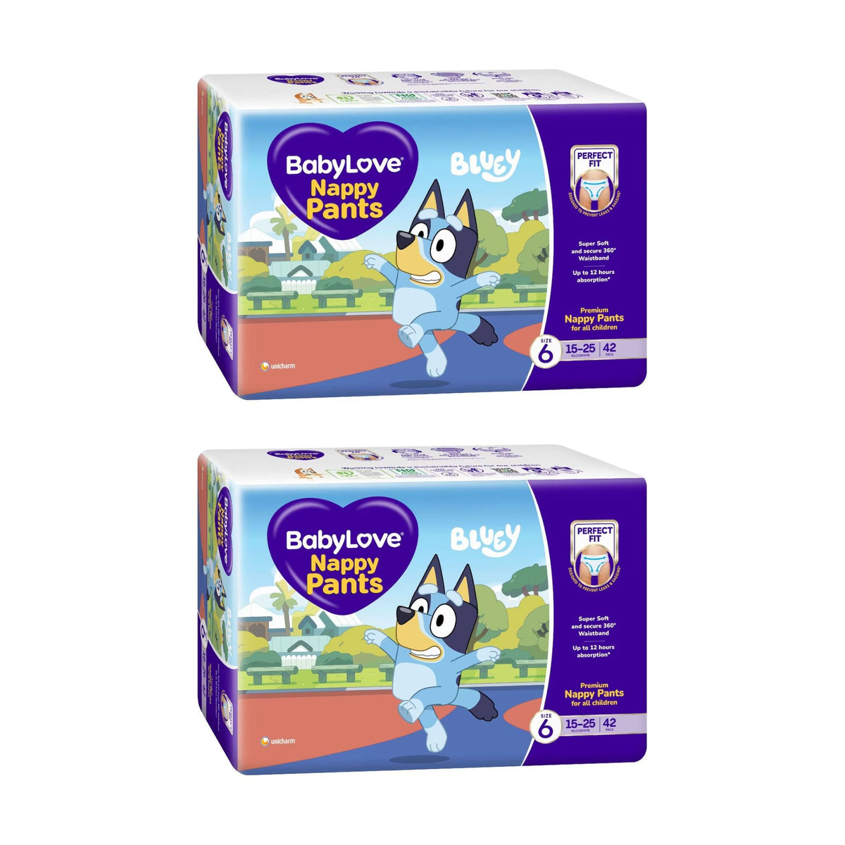 BabyLove Nappy Pants Size 6 Junior - Bulk 2x42 - The Nappy Shop
