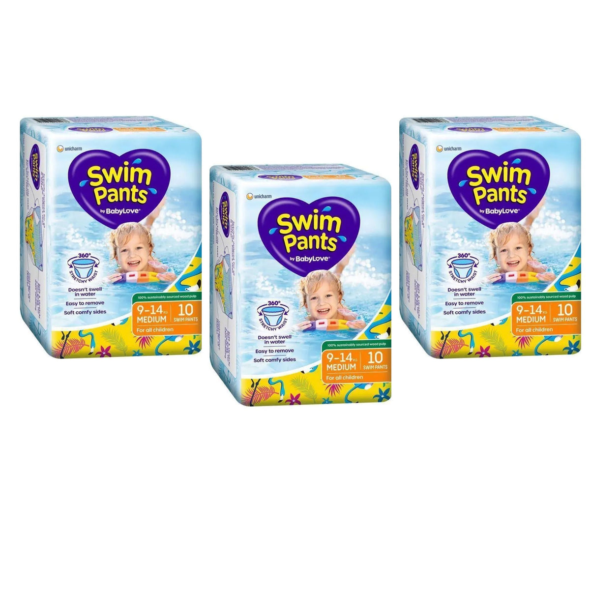 BabyLove Swim Pants Medium - Bulk 3x10 - The Nappy Shop