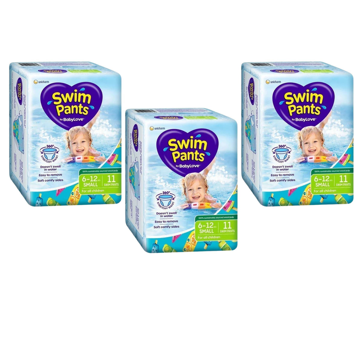 BabyLove Swim Pants Small - Bulk 3x9 - The Nappy Shop