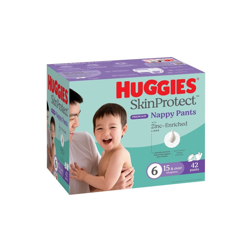 Huggies Skin Protect Nappy Pants Size 42 Pack The Nappy Shop