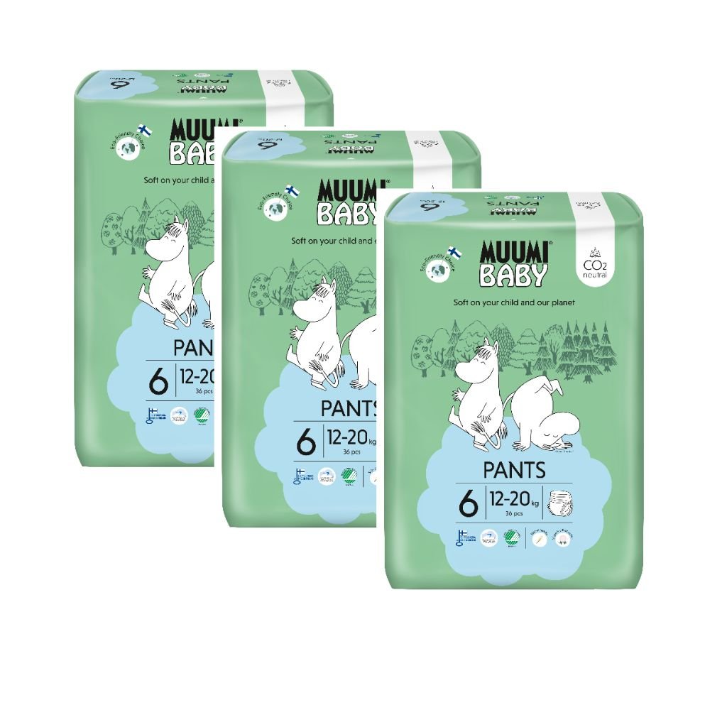 Muumi Eco Training Pants Size 6 - Bulk 3x36 - The Nappy Shop