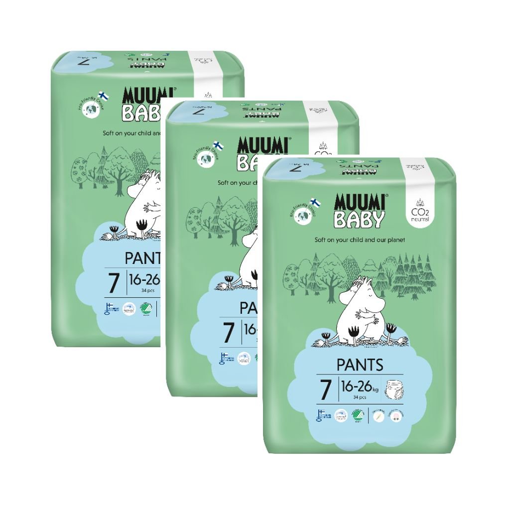 Muumi Eco Training Pants Size 7 - Bulk 3x34 - The Nappy Shop