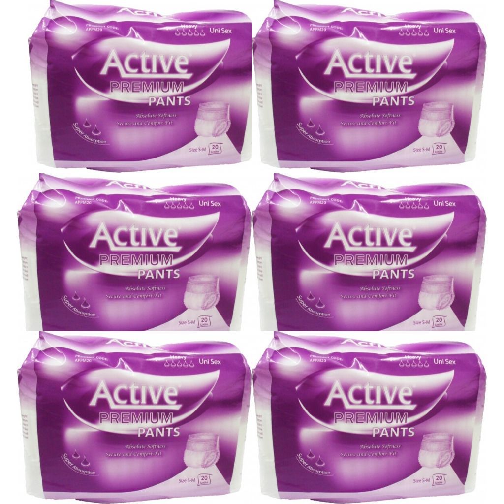 Active Pants Premium Small - Medium 60-100cm BULK 6x20 (120) - The Nappy Shop