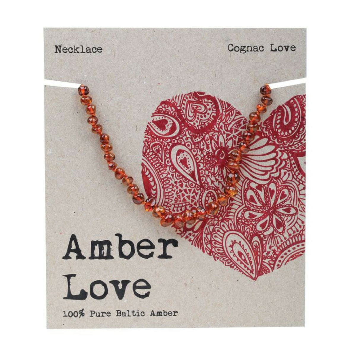 Amber Love Pure Baltic Amber - Necklace - The Nappy Shop