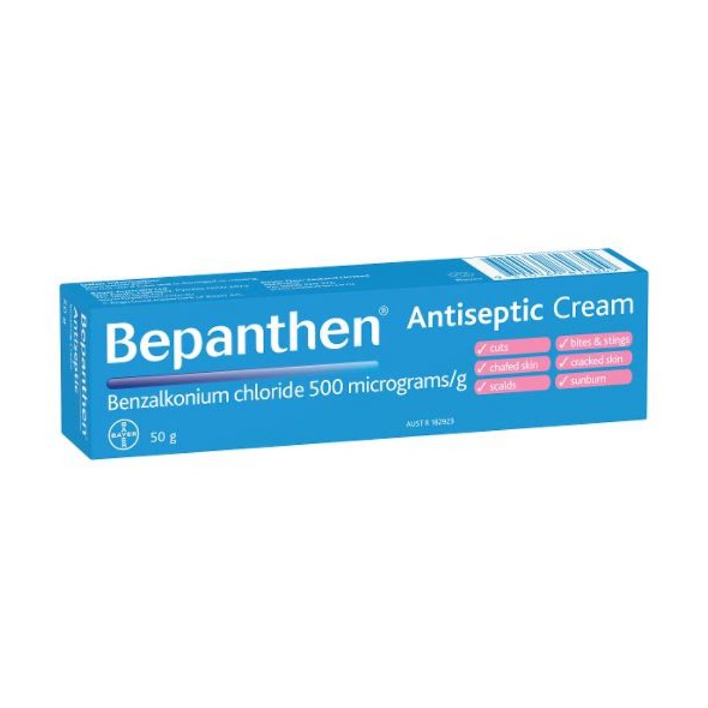 Bepanthen Baby Rash Antiseptic Cream - 50g - The Nappy Shop