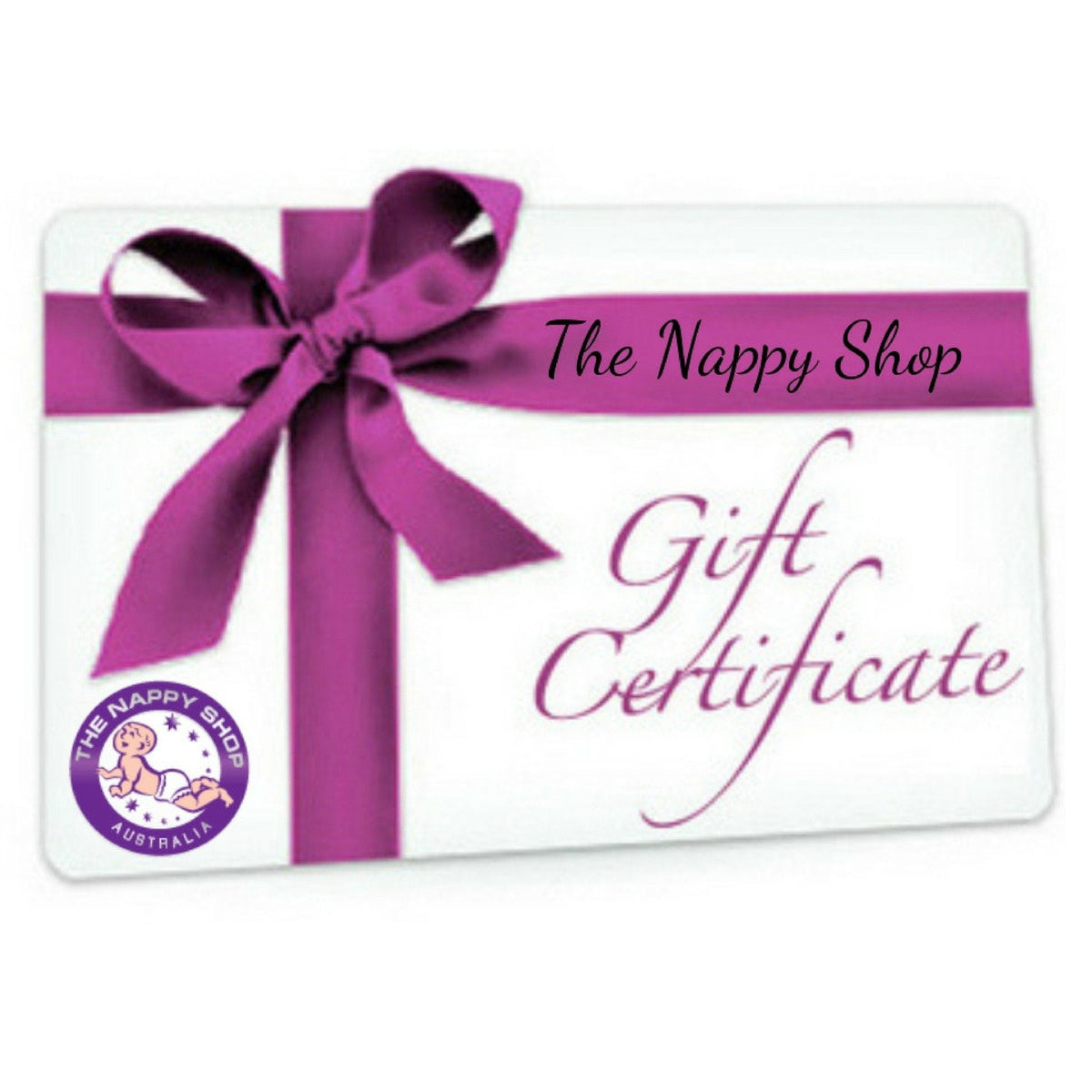 eGift Certificates - The Nappy Shop