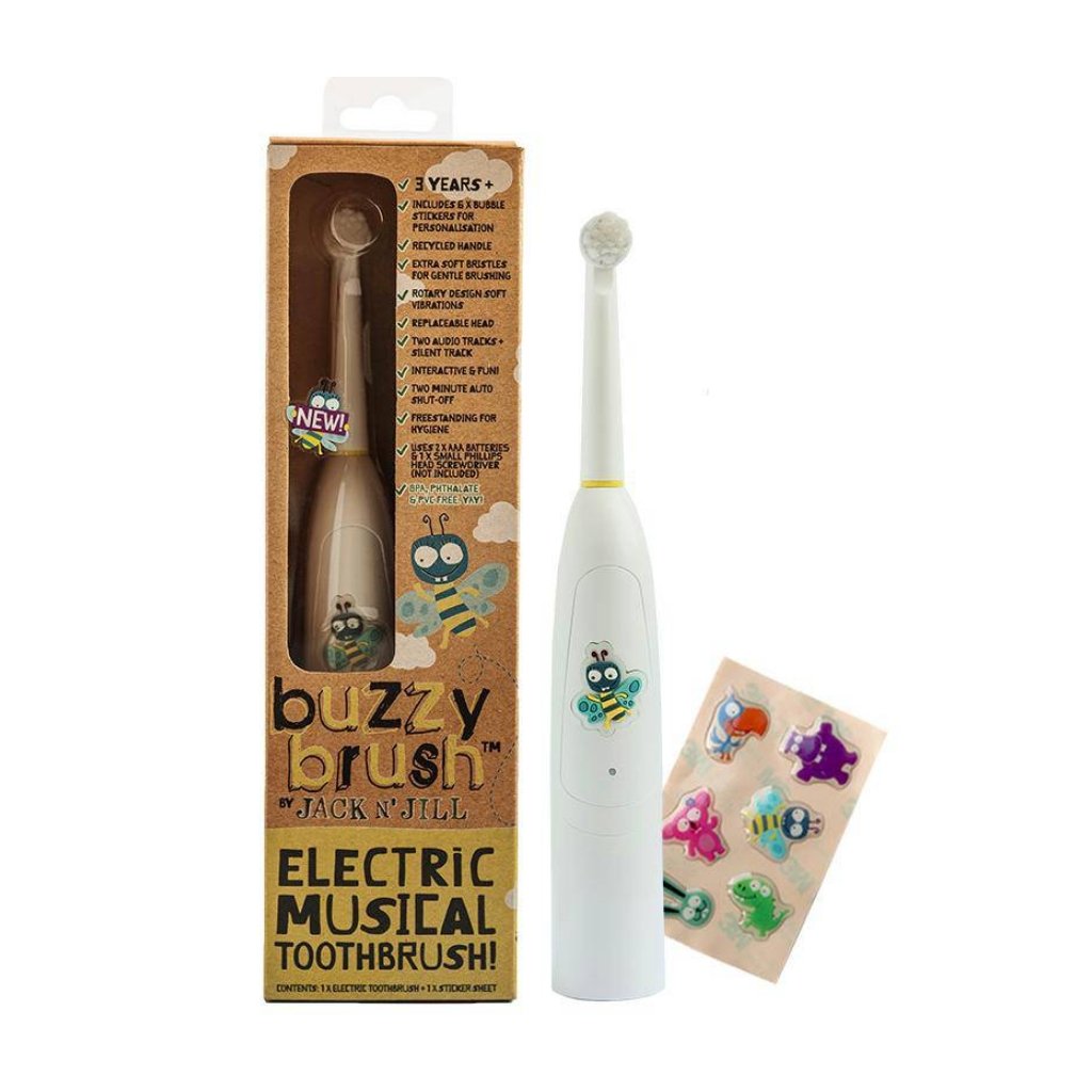 Jack N Jill Buzzy Brush Electric Musical Toothbrush - The Nappy Shop