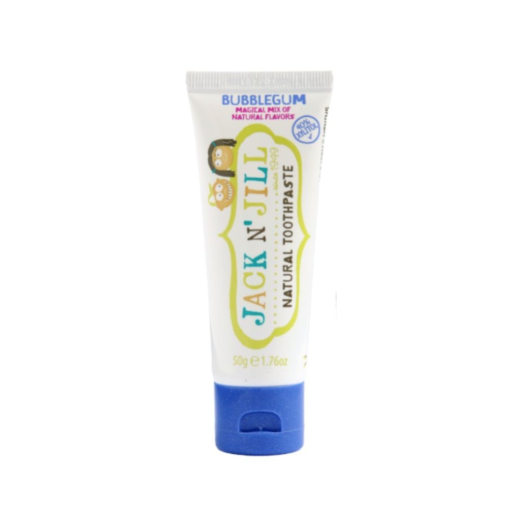 Jack N Jill Natural Toothpaste Bubblegum 50g - The Nappy Shop