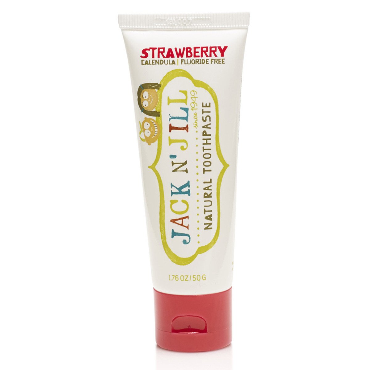 Jack N Jill Natural Toothpaste Strawberry 50g - The Nappy Shop