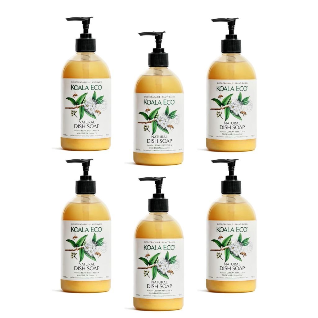 Koala Eco All Natural Dish Soap - Bulk 6x500ml - The Nappy Shop