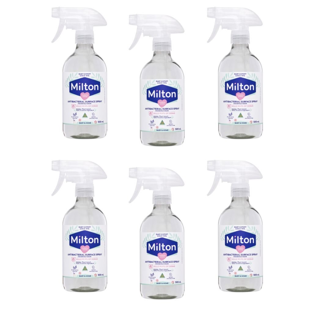 Milton Antibacterial Surface Spray - Bulk 6x500ml - The Nappy Shop