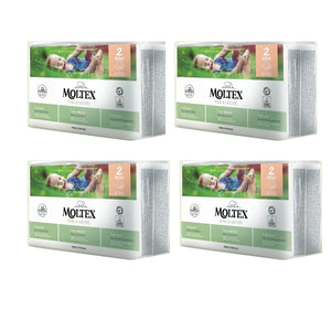 Moltex Nature Nappies Size 2 - Bulk 4x38 - The Nappy Shop