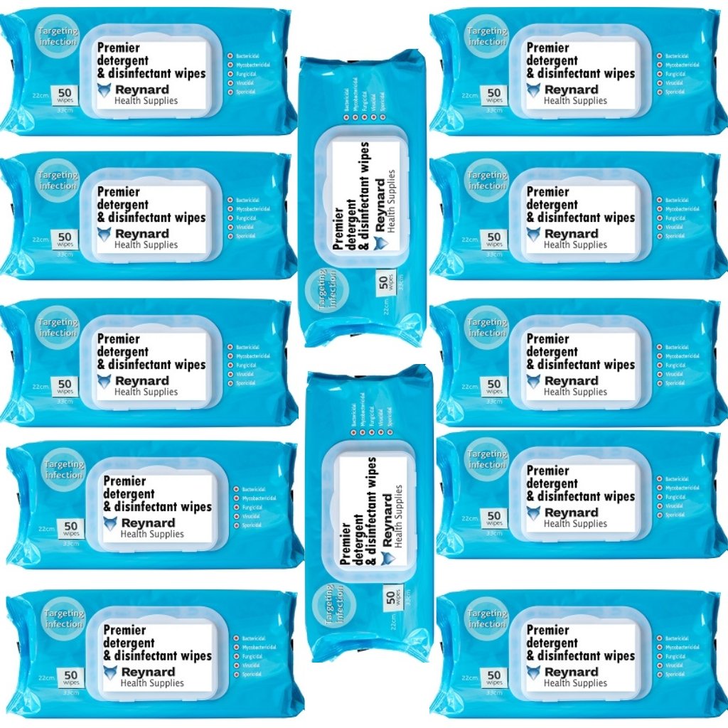 Reynard Surface Disinfectant Wipes - Bulk 12x50 - The Nappy Shop