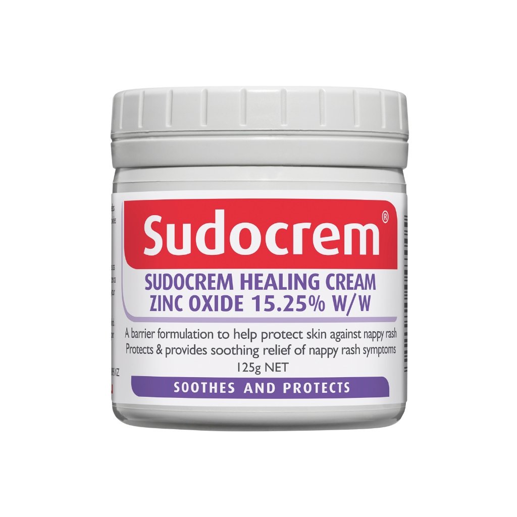 Sudocrem 125g Healing Cream – everyday nappy rash cream for babies at The Nappy Shop