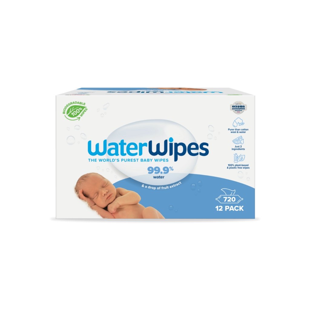 WaterWipes - Bulk 12x60 - The Nappy Shop