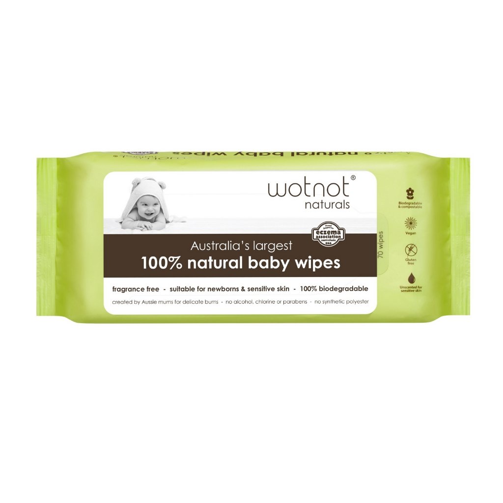 Wotnot Baby Wipes - 70 Pack - The Nappy Shop