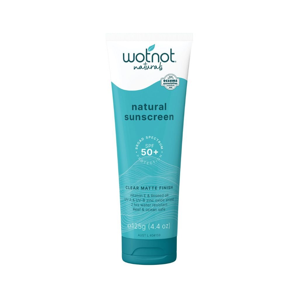 Wotnot Natural Sunscreen Matte Finish - 125g - The Nappy Shop